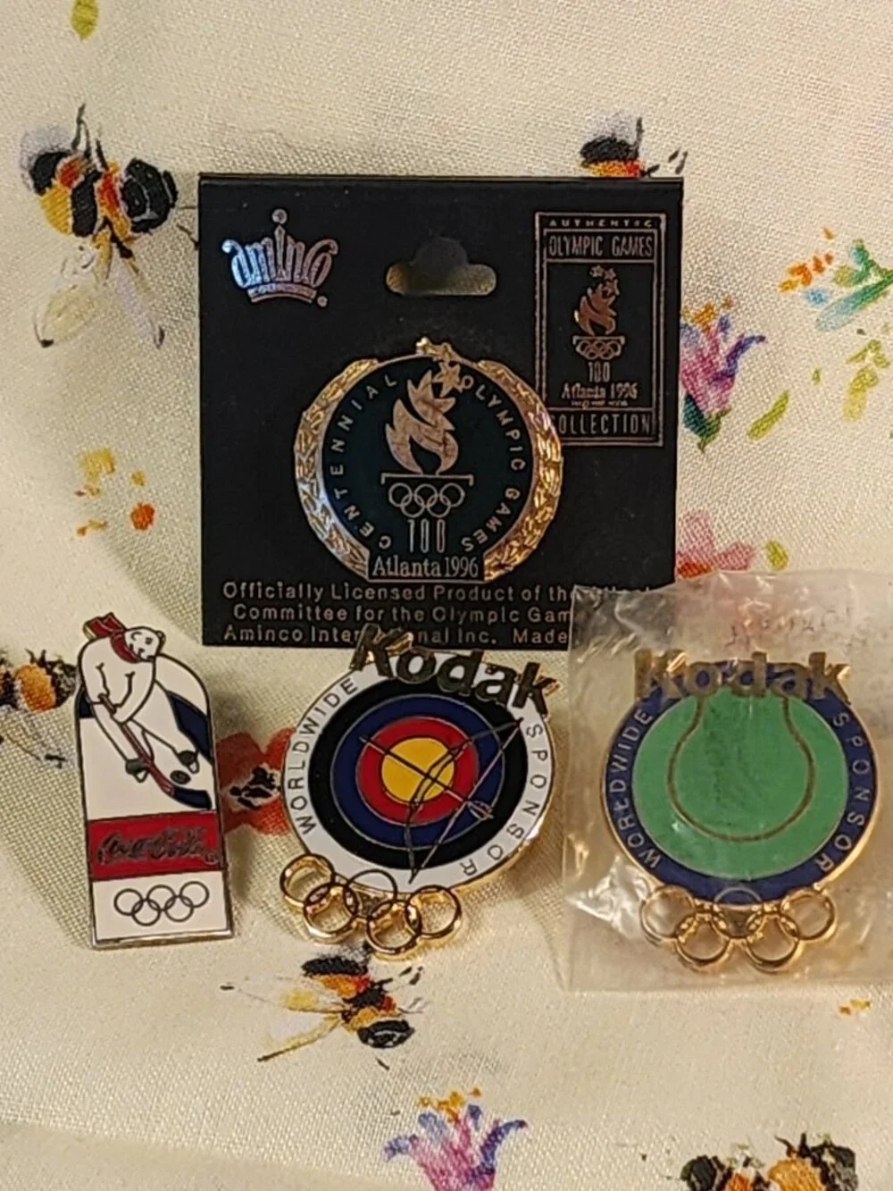 VINTAGE U.S. OLYMPIC Commemorative Pin Collection